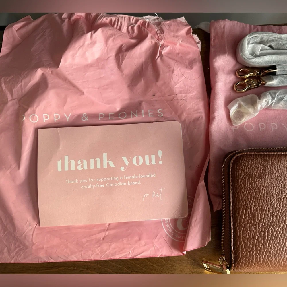 Poppy & Peonies Chestnut Essential Wallet - Picture 5 of 8